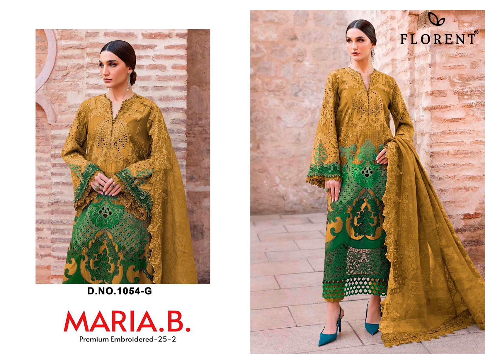 Maria-B, Pure Cotton Embroidered - Image 6