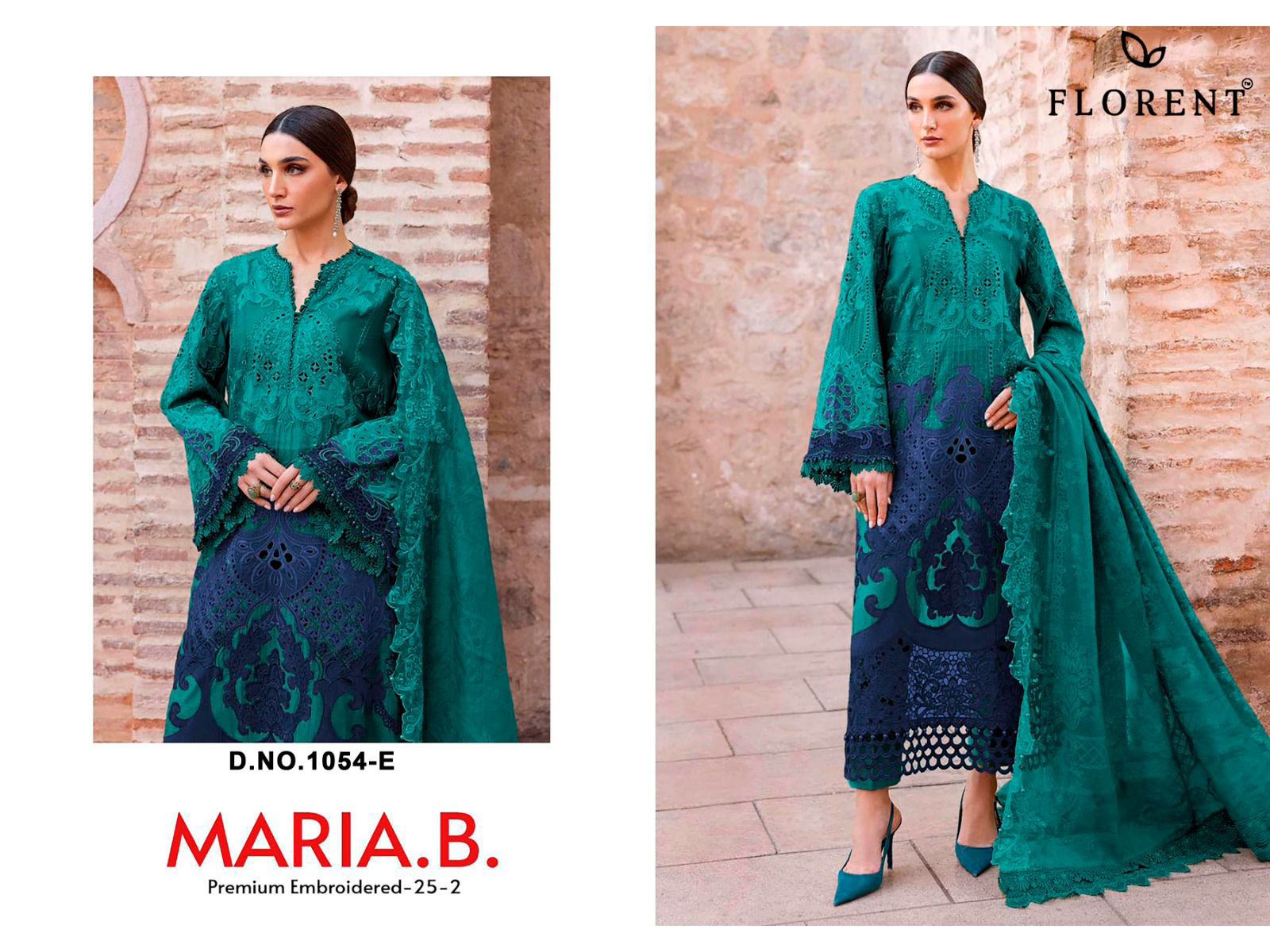 Maria-B, Pure Cotton Embroidered - Image 5